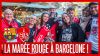 Une Marée Rouge géante à Barcelone